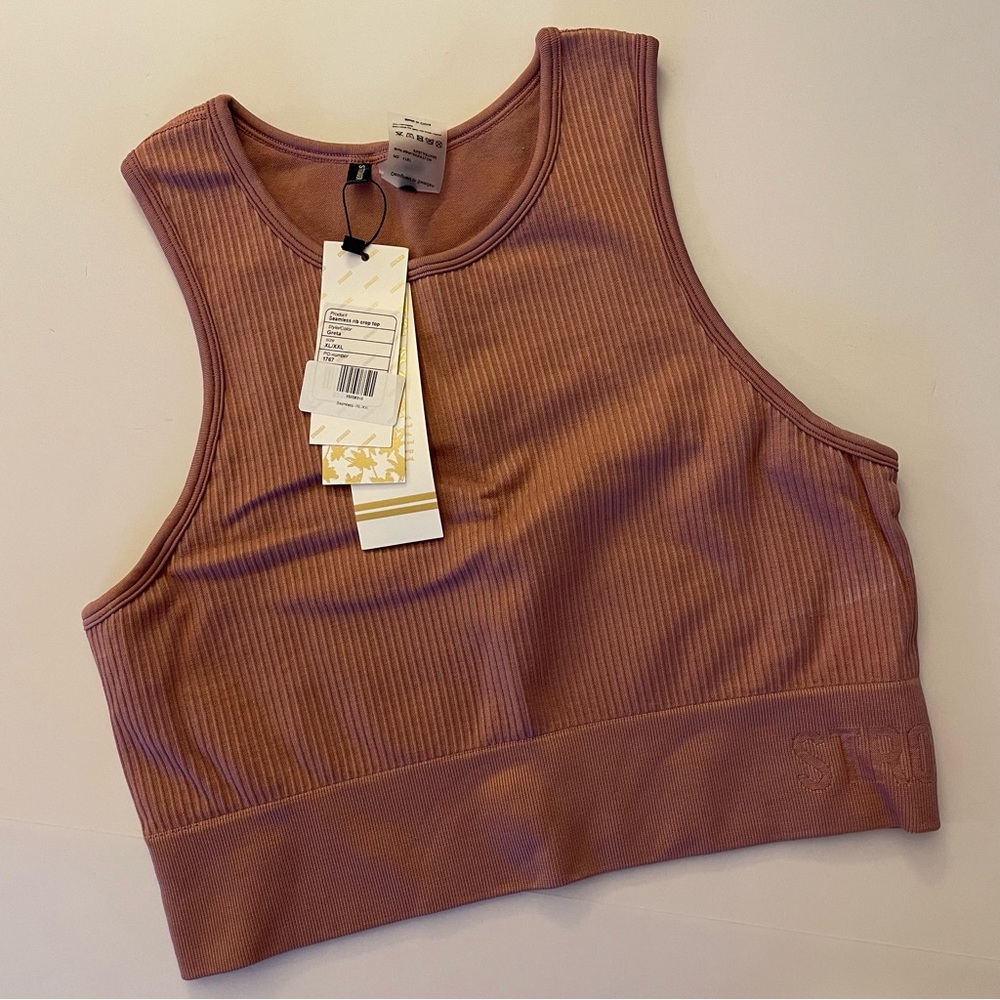 Stronger Rib Seamless Crop Top